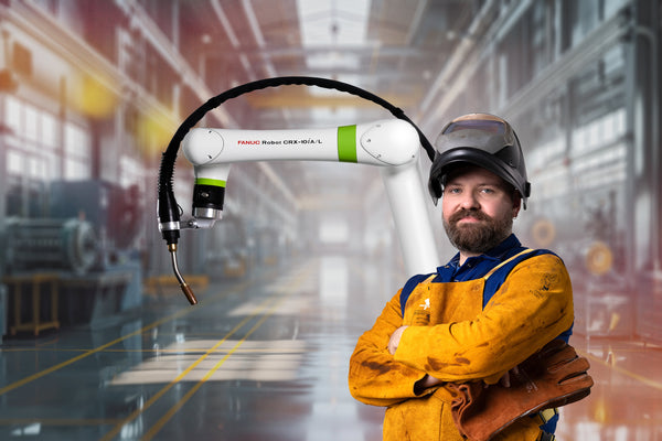 De Gele Revolutie: Hoe FANUC & Cobots de Laswerkplaats Transformeren