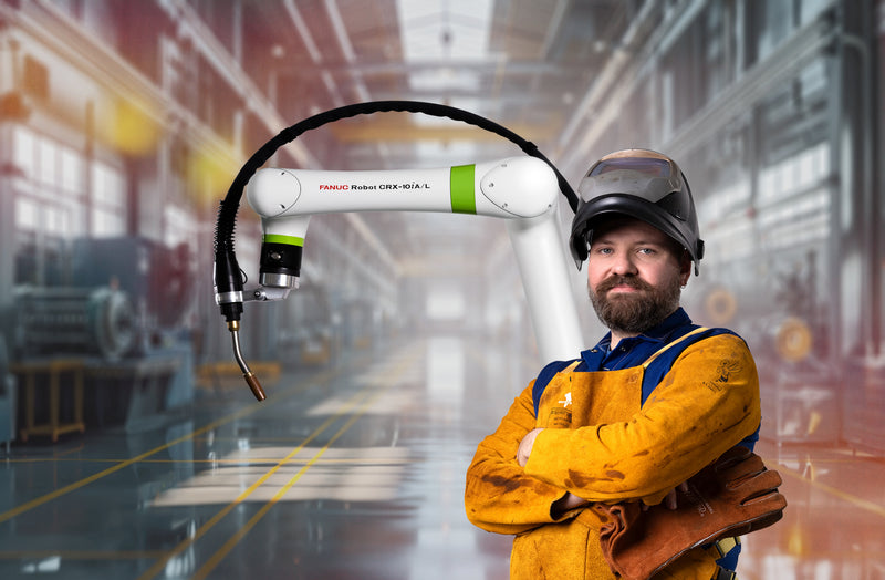 De Gele Revolutie: Hoe FANUC & Cobots de Laswerkplaats Transformeren