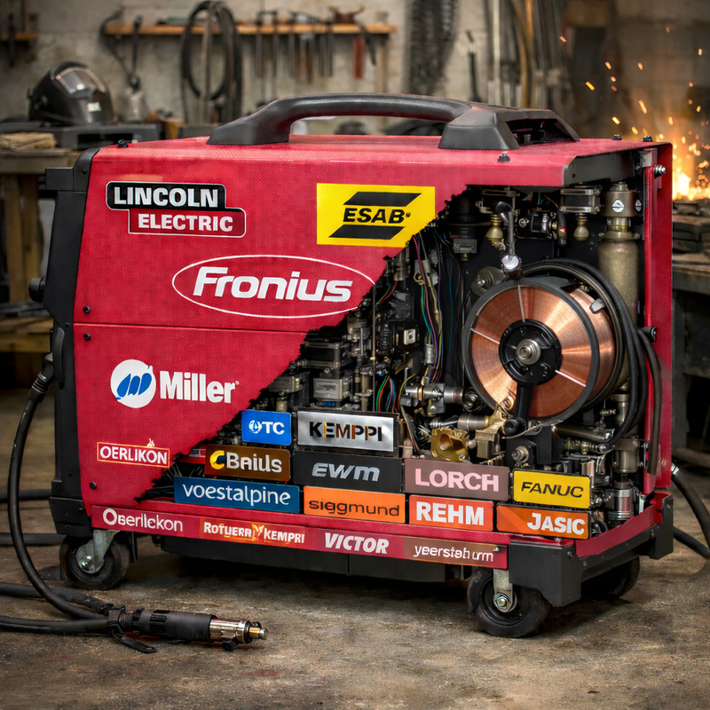 De welding brand database: Het meest complete overzicht van lasmachineproducenten op het internet