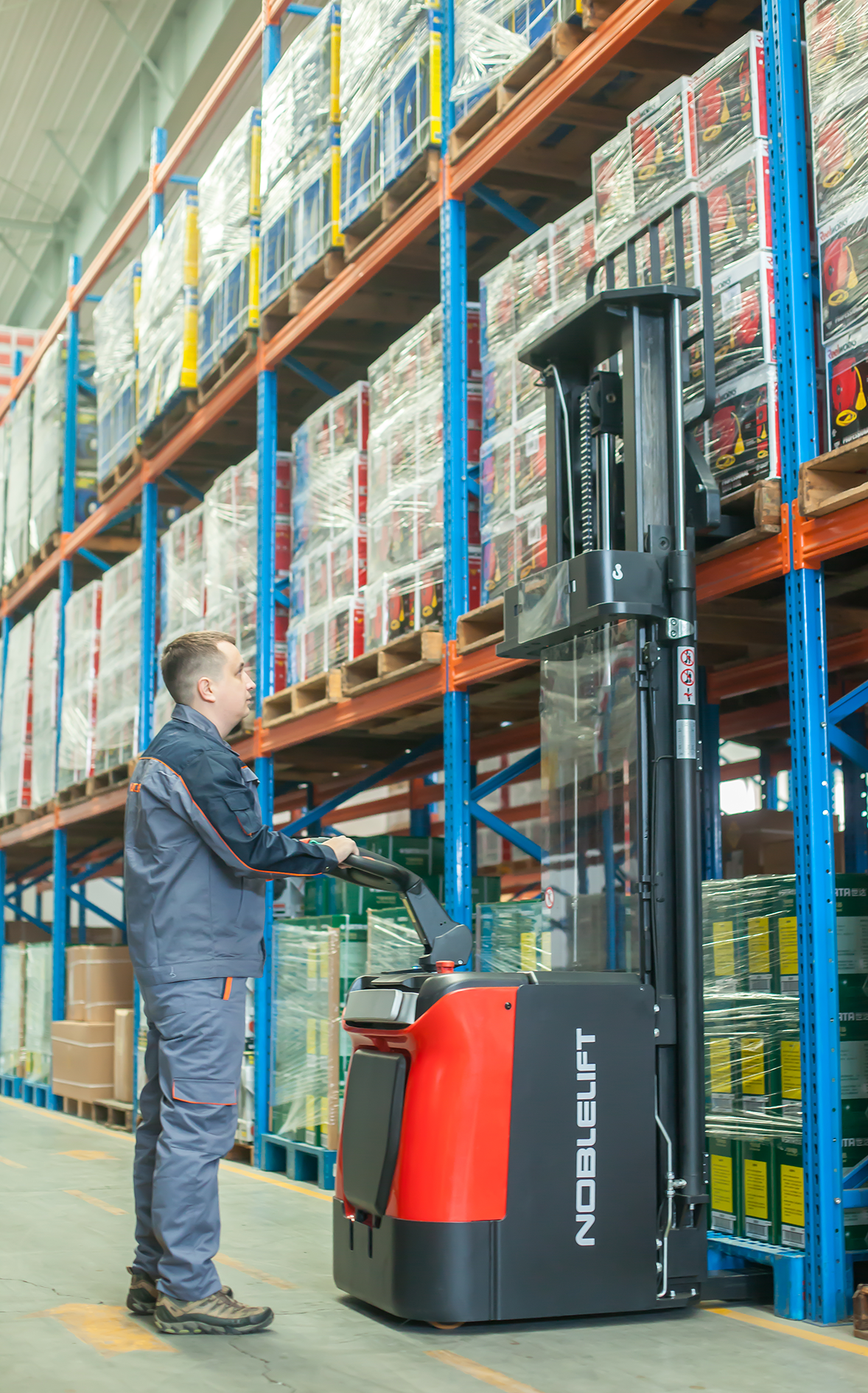 Elektrische stapelaar - 1600 kg - 5300mm - Noblelift