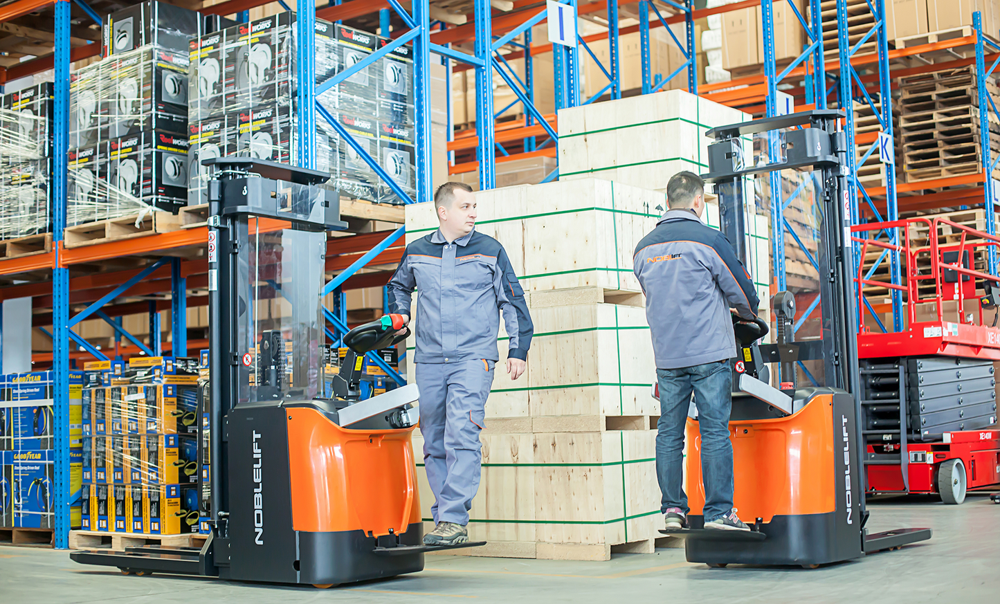 Elektrische stapelaar - 1600 kg - 5300mm - Noblelift