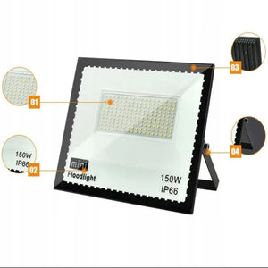 150W LED Schijnwerper – Koud Wit 10500 Lumen Floodlight