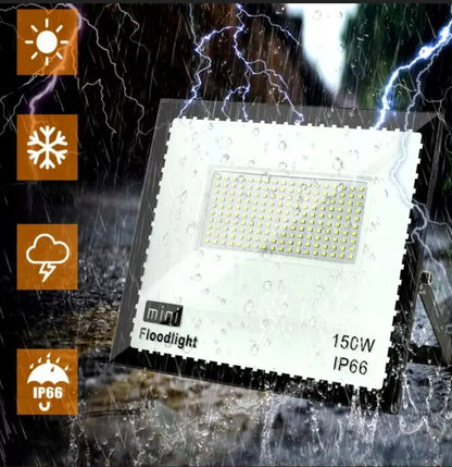 150W LED Schijnwerper – Koud Wit 10500 Lumen Floodlight