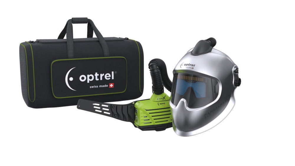 Optrel laskap Panoramaxx CLT Zilver met E3000 verse lucht motor