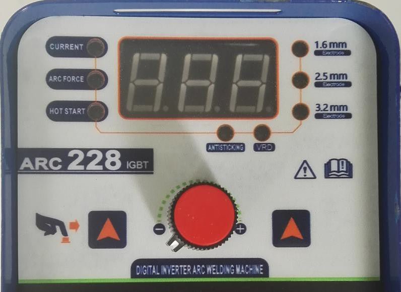 MINI ARC electrode lasapparaat incl kabels en koffer.