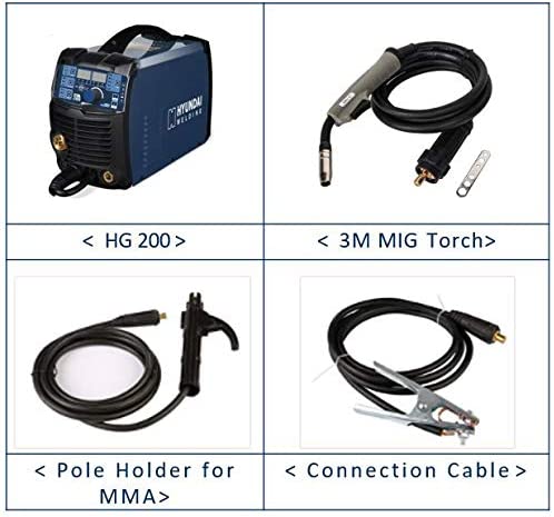 Hyundai lasapparaat MIG HG200 Synergie
