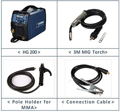 Hyundai lasapparaat MIG HG200 Synergie