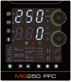 Jasic EVO MIG250 Lasmachine met Digitaal Display en PFC