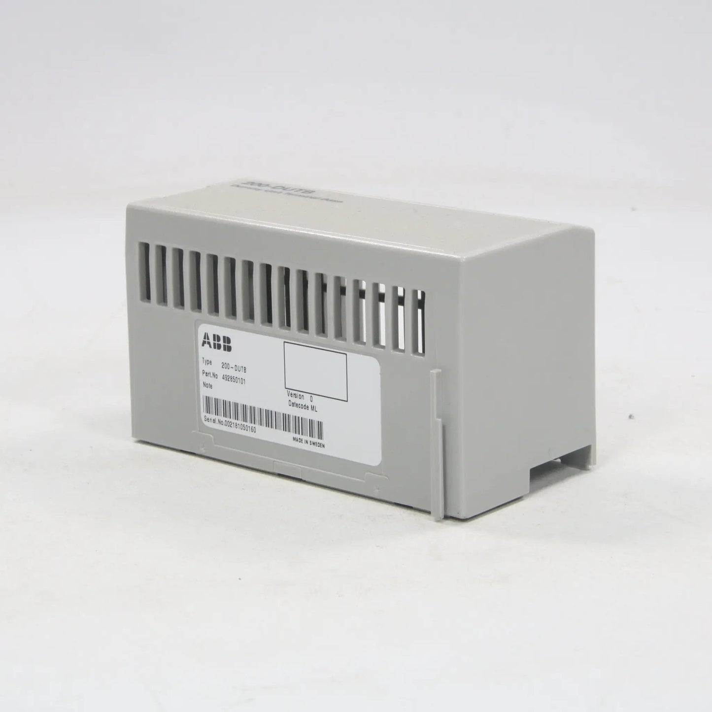 ABB 200-DUTB Dummy Unit Terminal Base