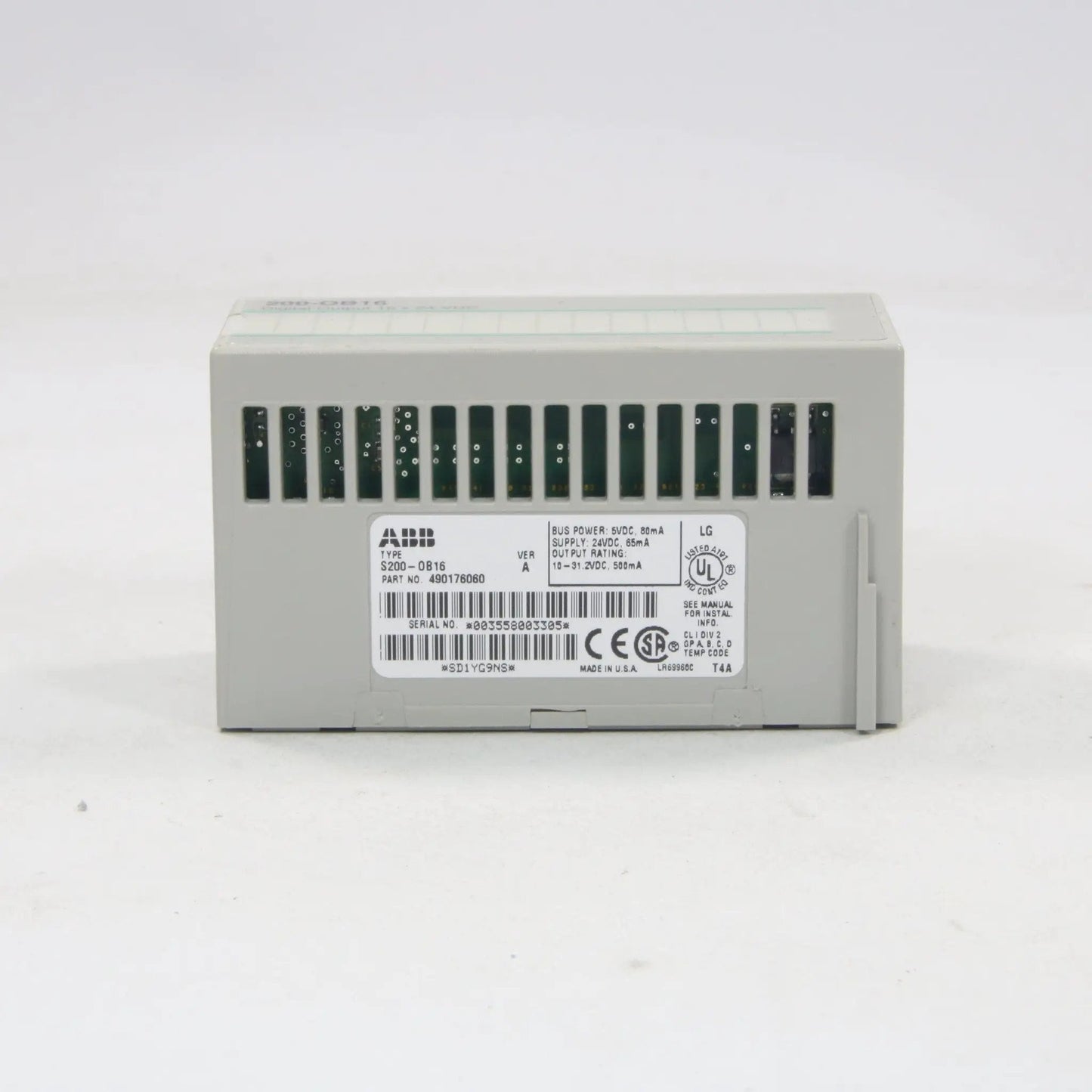 ABB 200-OB16 Digital Output 16 x 24 VDC