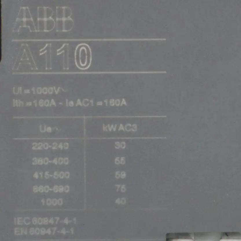 ABB A110 30 Contactor