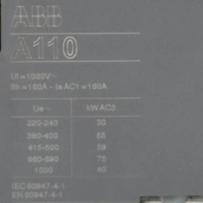 ABB A110 30 Contactor