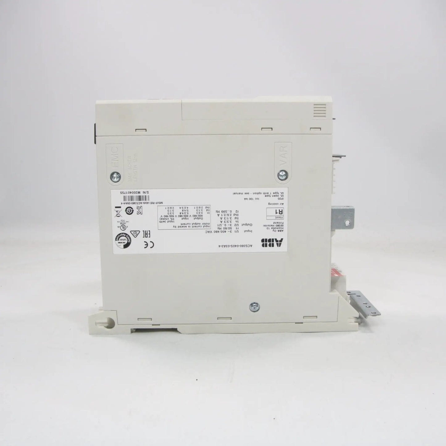 ABB ACS 380 040S 03A3 4 Machinery Drive Module