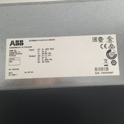 ABB ACS 880 01 061A 3 Single Drive