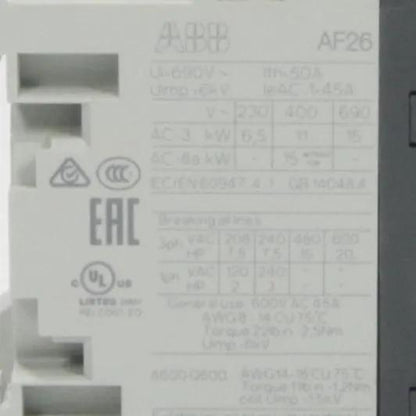 ABB AF26 30 00 11 Contactor