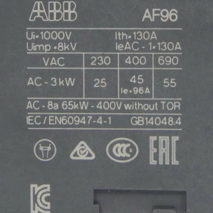 ABB AF96 30 22 13 Contactor