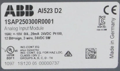 ABB AI523 Analog Input Module