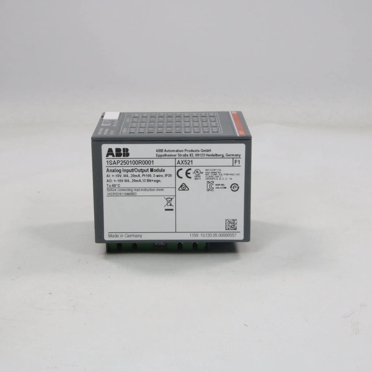 ABB AX521 Analog Input/Output Module