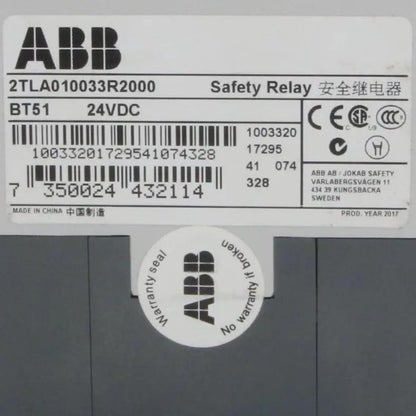 ABB BT51 Safety Relay