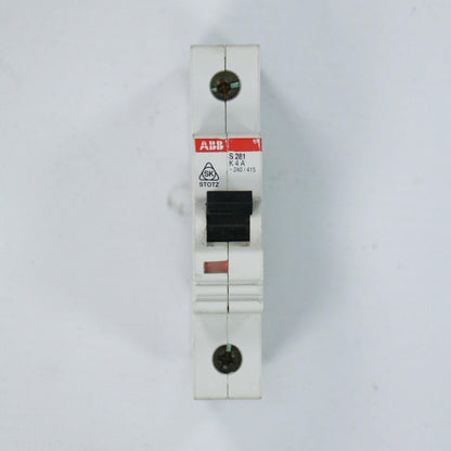 ABB CIRCUIT BREAKER S 281 K 4 A