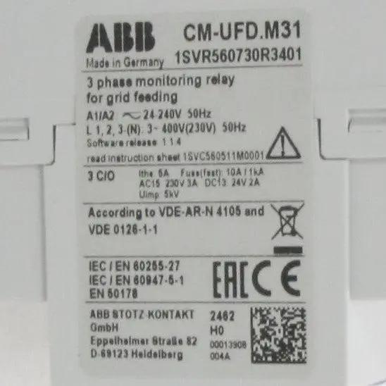 ABB CM-UFD.M31 3~Phase Monitoring Relay