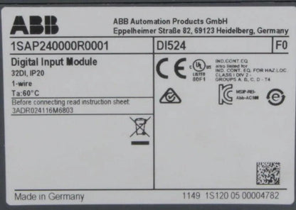 ABB DI524 Digital Input Module