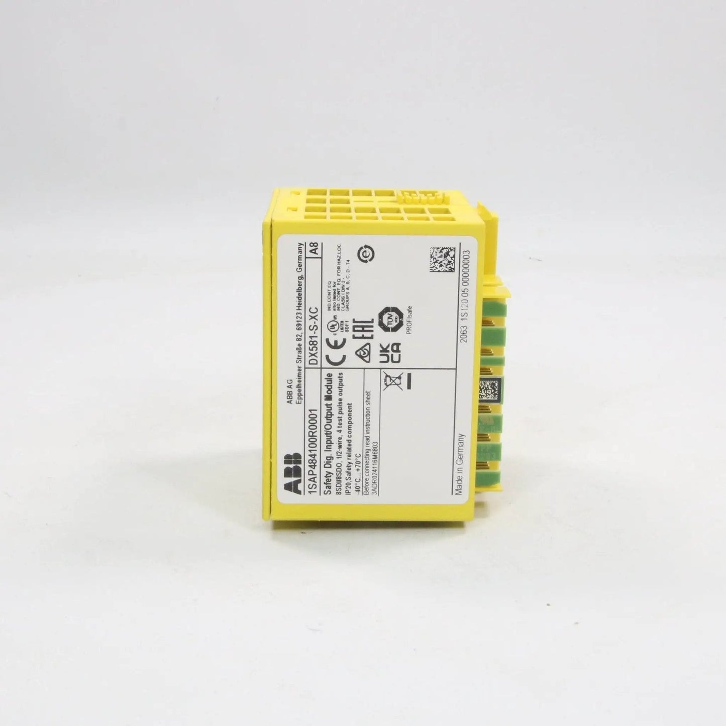 ABB DX581 S XC Safety Digital IO Module