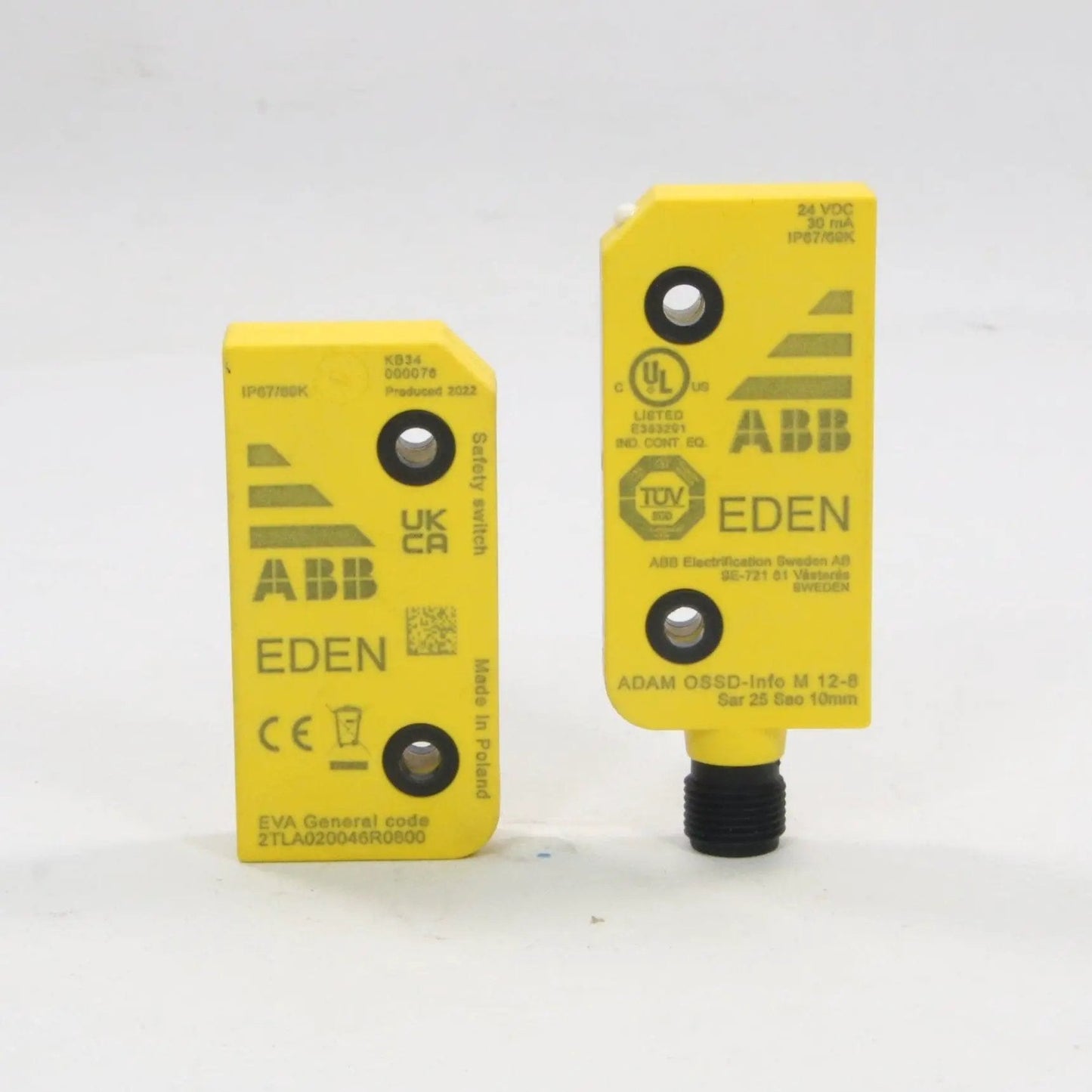 ABB EDEN Adam Eva Safety Sensors
