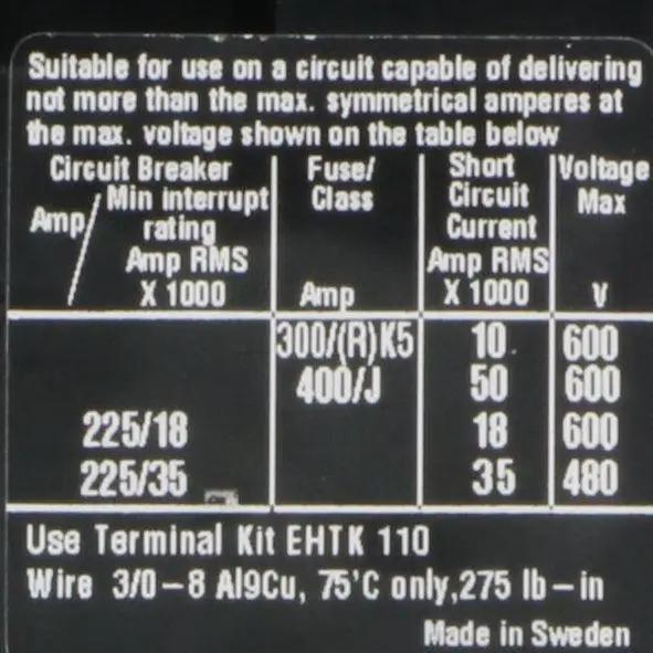 ABB EH 100 Contactor