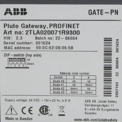 ABB Gate-PN Pluto Gateway Communication Module
