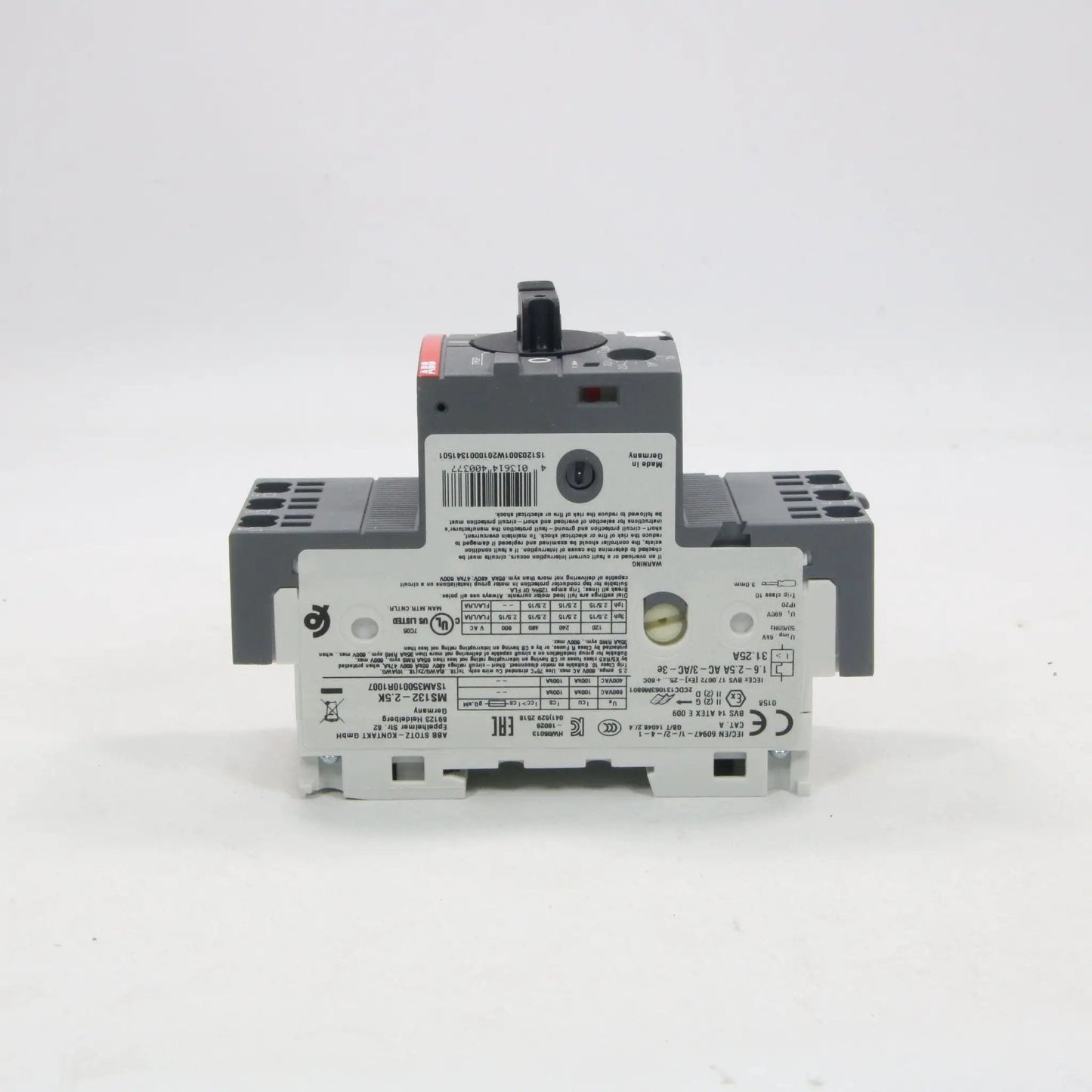 ABB  MS132 2.5K Manual Motor Starter