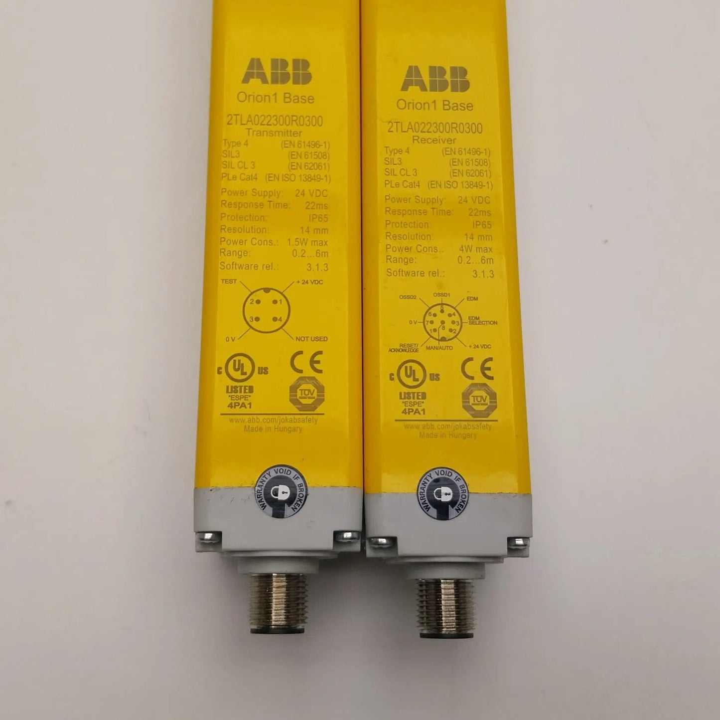 ABB Orion 1 Base Light Safety Curtain Set