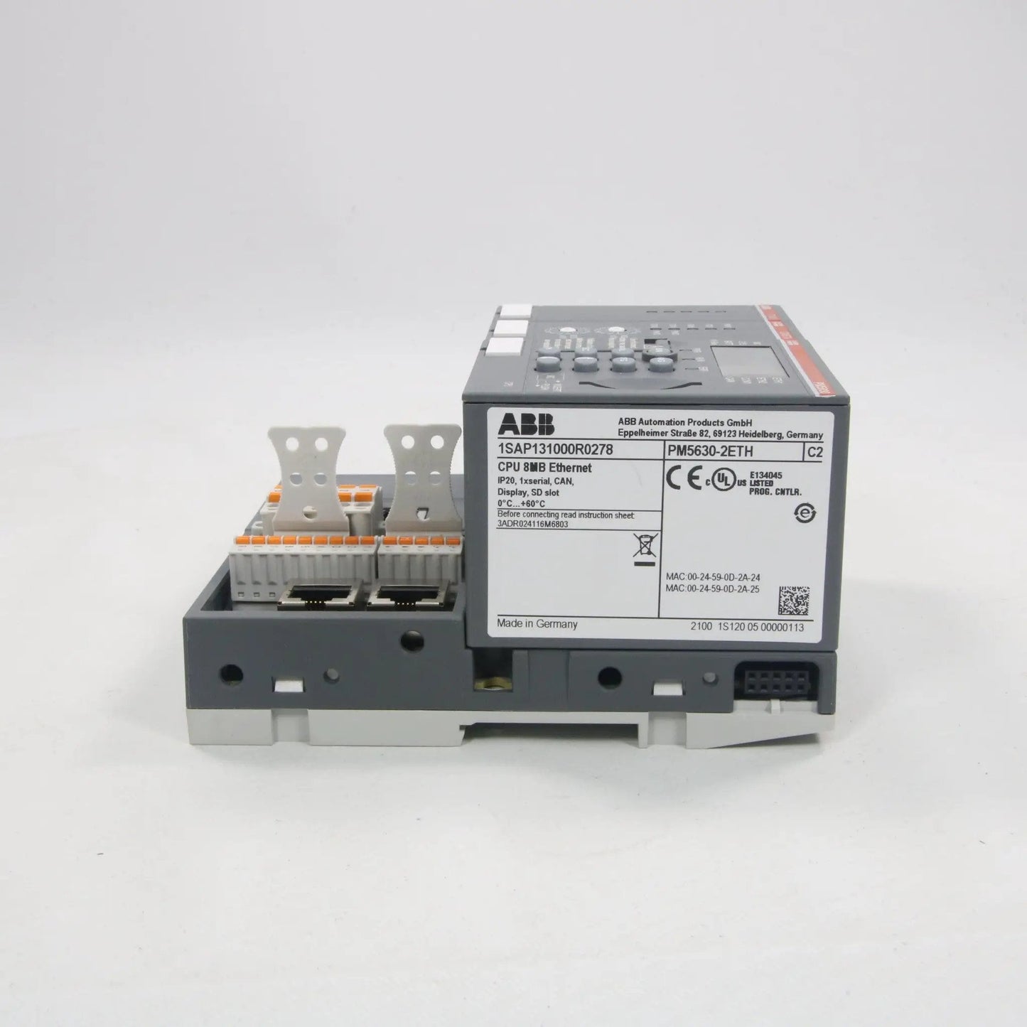 ABB PM5630-2ETH PLC Assembly