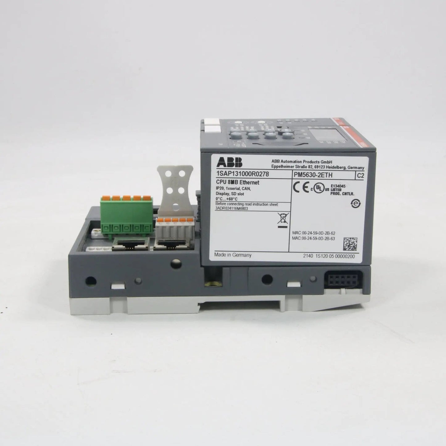 ABB PM5630-2ETH Processor & CM597 Communication Module