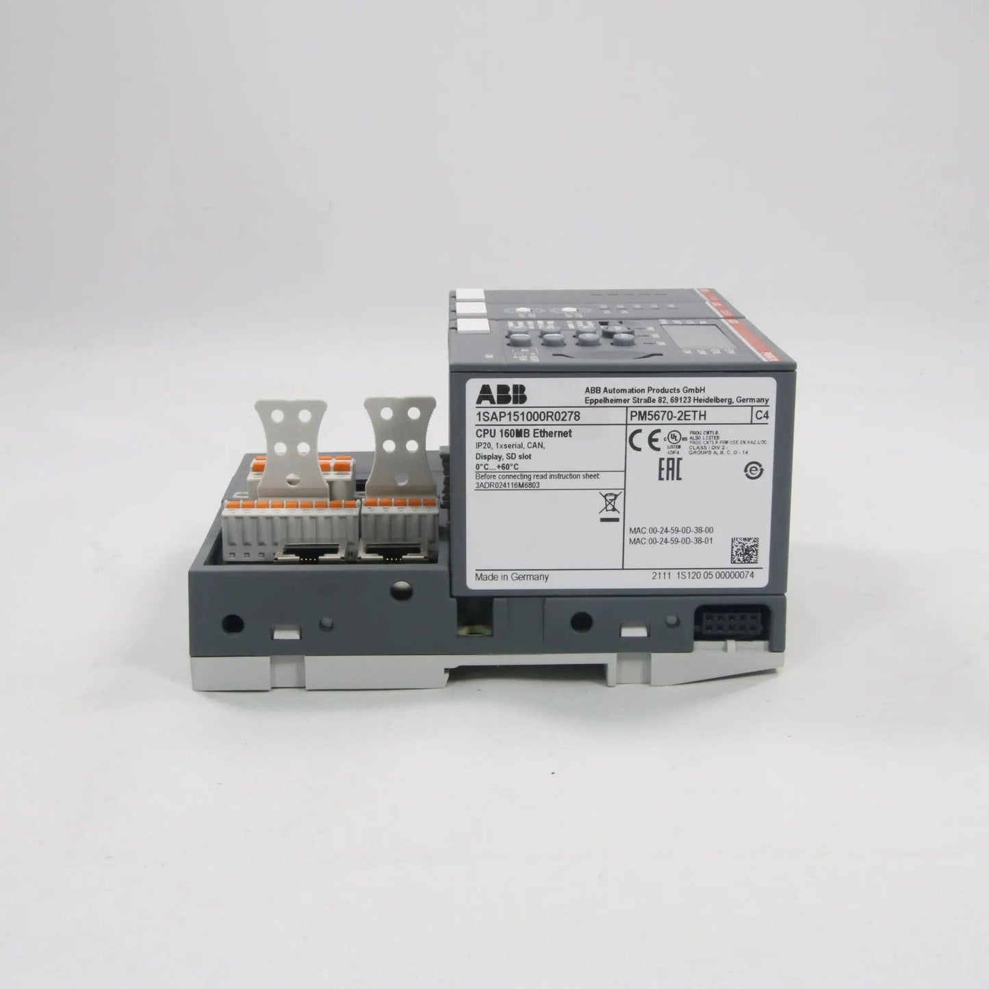 ABB PM5670-2ETH Programmable Logic Controller & Modules