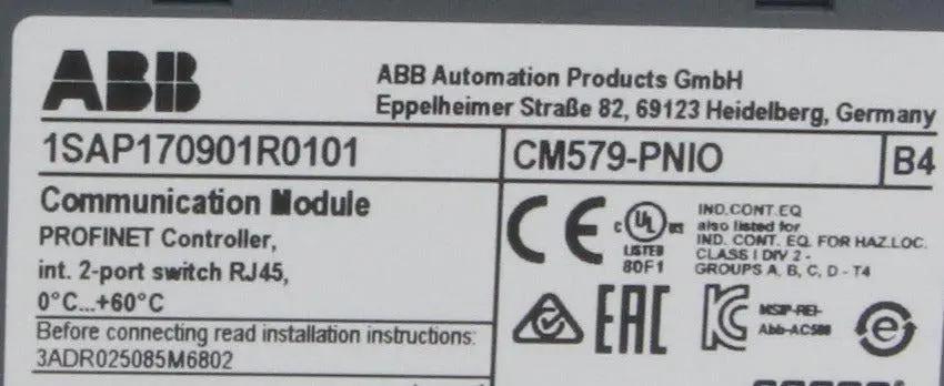 ABB PM5670-2ETH Programmable Logic Controller & Modules