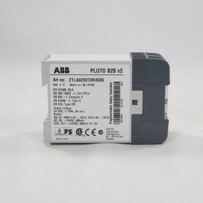ABB Pluto B20 v2 Programmable Safety Controller