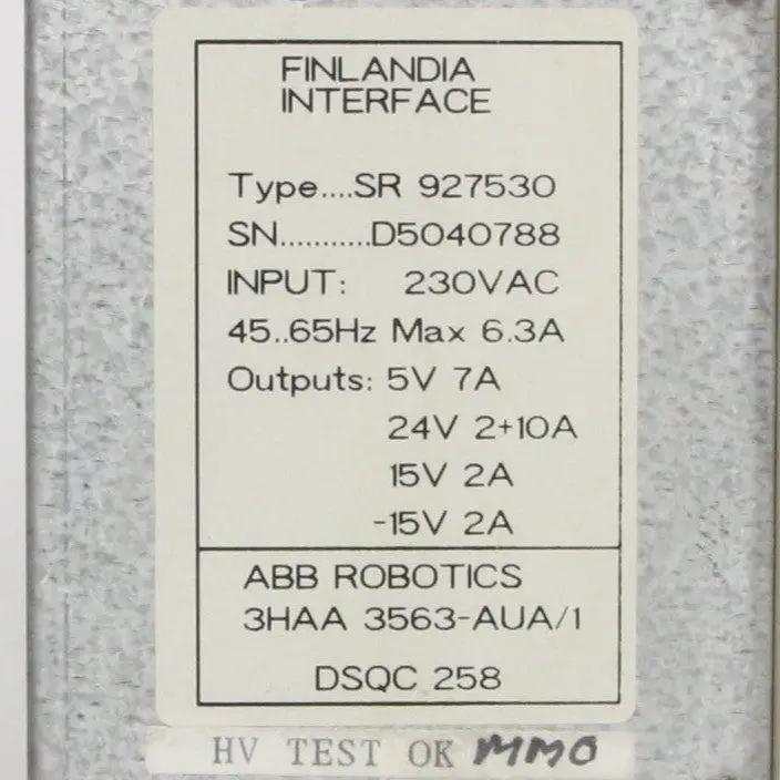 ABB Robotics Finlandia Interface SR 927530 Electronic Module