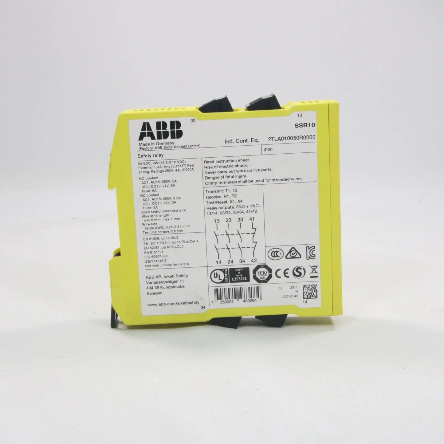 ABB Sentry BSR10 Safety Relay