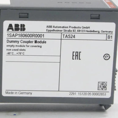 ABB TA524 Dummy Coupler Module