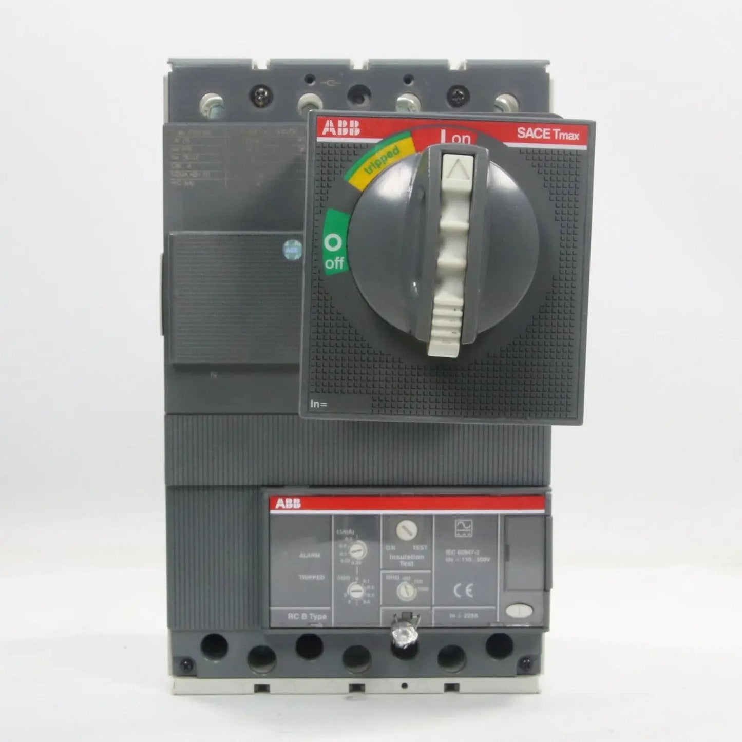 ABB circuit breaker with residual current release