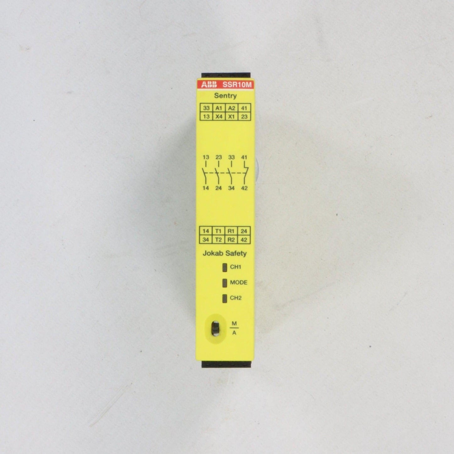 ABB/Jokab Safety Sentry SSR10M Safety Relay