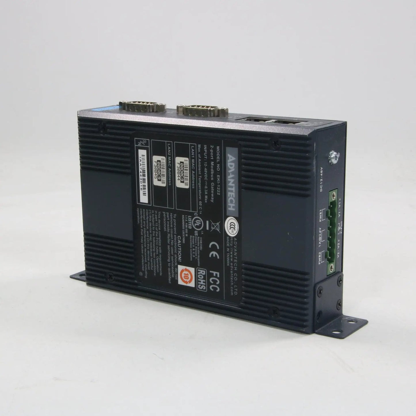 Advantech EKI-1222 2-Port Modus Gateway