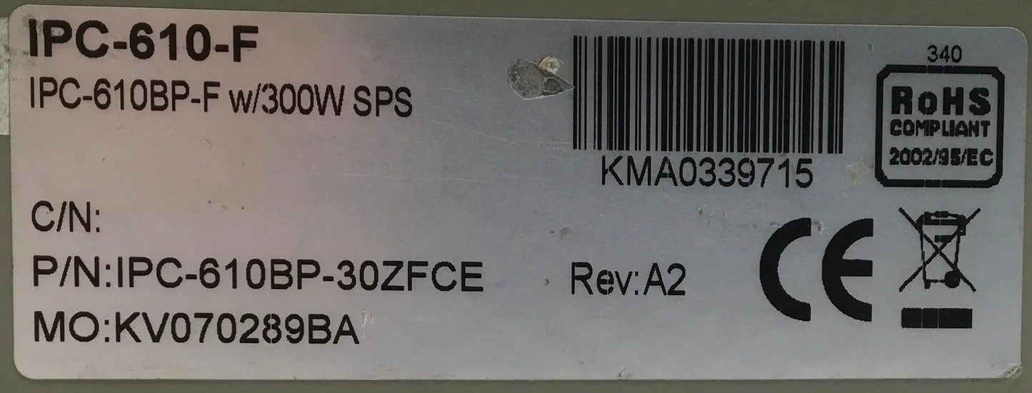 Advantech Industrial Computer 610