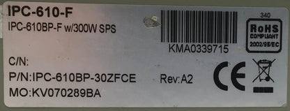 Advantech Industrial Computer 610