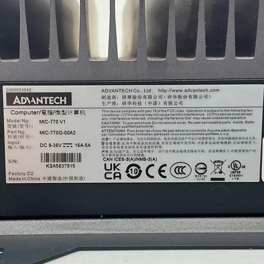 Advantech MIC-770Q Modular Fanless Industrial Computer