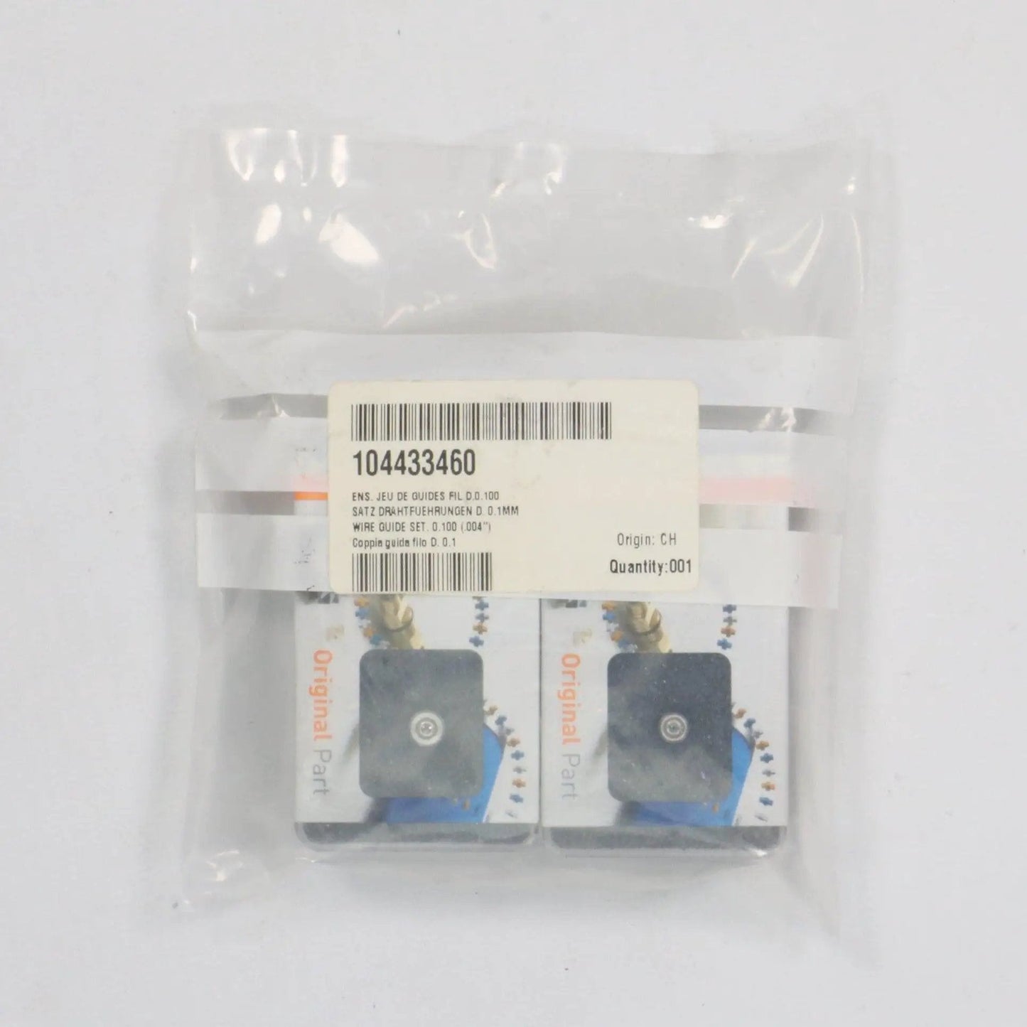 Agie Charmille 0.100 Wire Guide Set