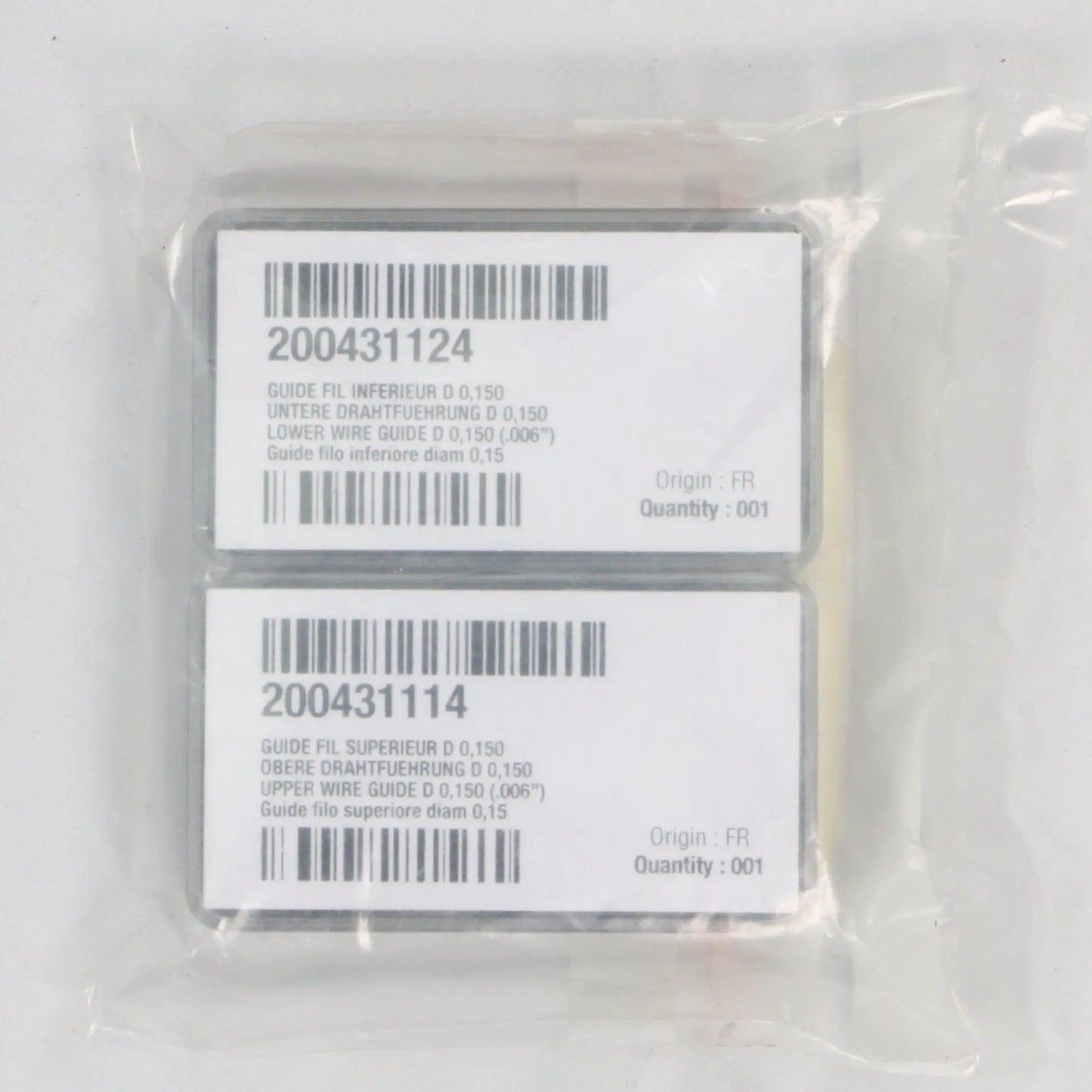 Agie Charmille 0.150 Wire Guide Set