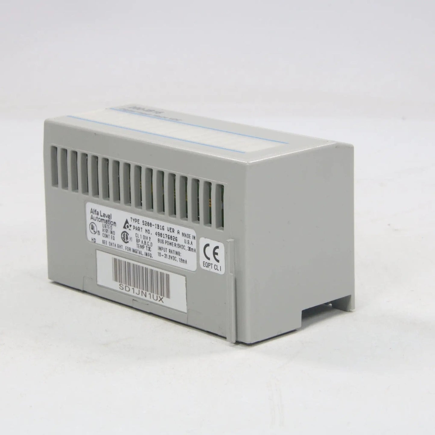 Alfa Laval Automation 200-IB16 Digital Input 16 x 24 VDC/1 Counter