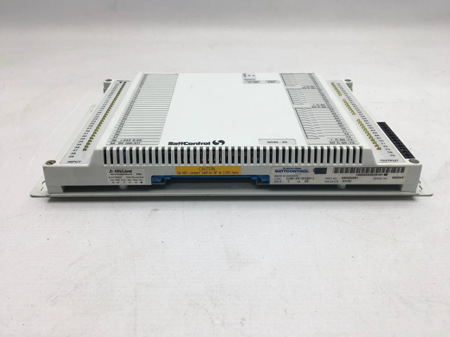 Alfa Laval SattControl CU05-25/ SD32D-1 I/O Module